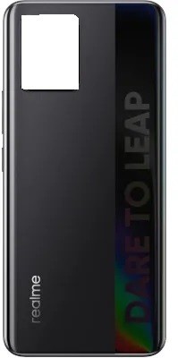 Farcry REALME 8 WITH PROPER LOGO Back Panel(CYBER BLACK)