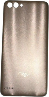 Sandreezz itel P13 (with Proper Logo) Back Panel(Gold)