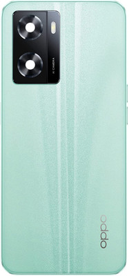 Purplesavvy Oppo ( A57 ) With Middle Ring Camera Lens + Side Volume Buttons Back Panel(Glowing Green)