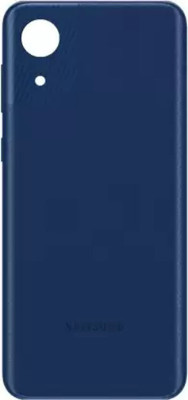 SRaccessories Samsung A03 Core Back Panel(Blue)