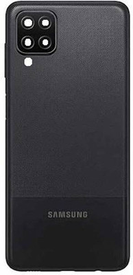 SRaccessories Samsung Galaxy M12 Back Panel(Black)