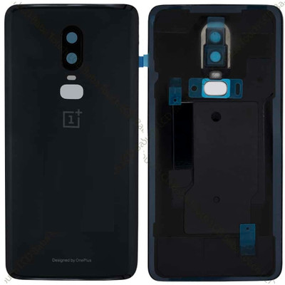 AL HAYY STORE Oneplus 6 Back Panel(Black)
