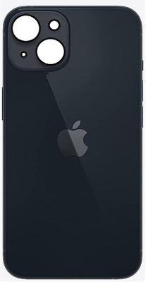 FLOUNDER APPLE IPHONE 14 PLUS GLASS WITH PROPER LOGO Back Panel(MIDNIGHT)