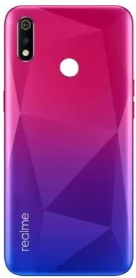 Purplesavvy REALME 3i Back Panel(Red)