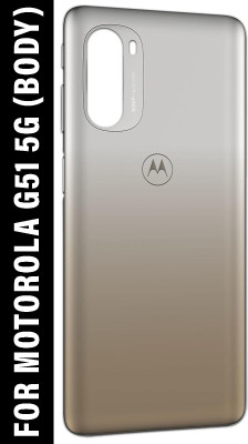 SUFO Motorola G51 5G Body Full Panel(Bright Silver)