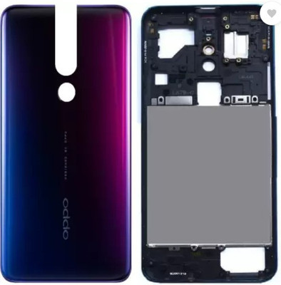 SRaccessories OPPO F11 Pro (Housing Body) (Side Keys with Middle Body) Back Panel(PURPLE)