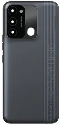 imbi TECNO SPARK 8C KG5K Panel With On Off And Volume Button Back Panel(Black)