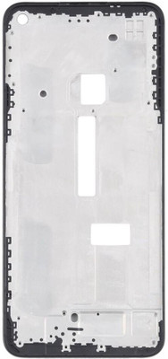 Tworld Realme V5 (5G) 2020 Front Housing LCD Frame Bezel Plate Digitizer Panel(Black)