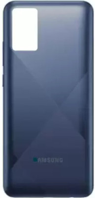 SRaccessories Samsung Galaxy M02s Back Panel(Blue)