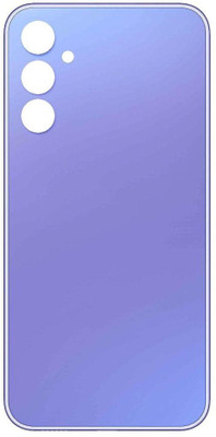 Docile Samsung Galaxy A34 Back Panel(Purple)