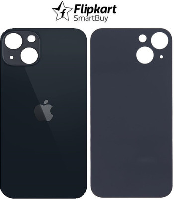 Flipkart SmartBuy Apple iPhone 13 Mini Premium Quality (Glass) Back Panel(Midnight)