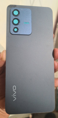 AL BAARI STORE vivo v23 Back Panel(Black)