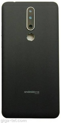 SRaccessories Nokia 3.1 Back Panel(Black)