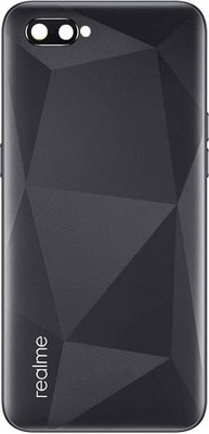 FixHub Realme C2 BACK PANEL COMPATIBLE Back Panel(BLACK)