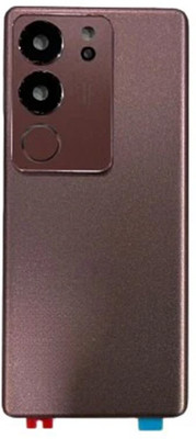 imbi vivo V29 Pro 5G Replacement Back Glass Body With Camera Glass Back Panel(Brown)