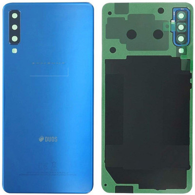 SPAREWARE SAMSUNG Samsung Galaxy A7 2018/A750 -Blue(WITH LENS) Back Panel(Blue)