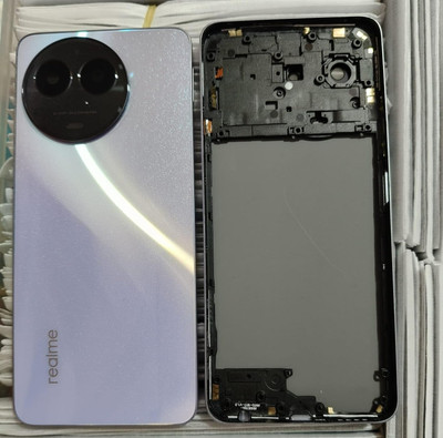 SRaccessories Realme C67 5G (Housing Body) (Side Keys with Middle Body) Full Panel(Dark Purple)