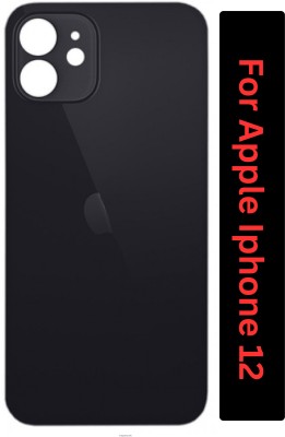 Niviti Apple Iphone 12 Back Panel(Black)
