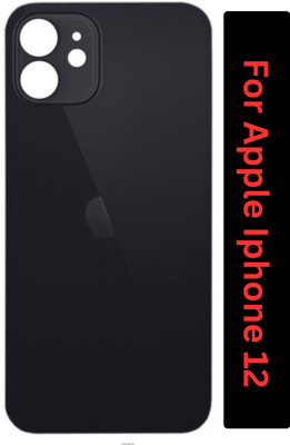 Niviti Apple Iphone 12 Back Panel(Black)