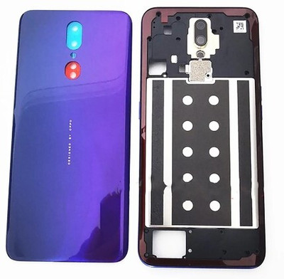 Sandreezz Oppo A9 (with Proper Logo) (With Middle Ring Camera Lens & Side Volume Power Buttons) Full Panel(Flourite Purple)