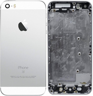 Sandreezz Apple iPhone SE (With All & Side Volume Power Buttons) (Best Quality) Full Panel(Silver)