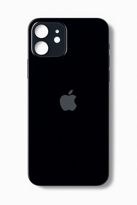 Shahi Fashion APPLE I PHONE 12 Back Panel(Black)