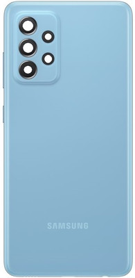 FLOUNDER SAMSUNG GALAXY A52 / A52s WITH CAMERA RING AND PROPER LOGO Back Panel(AWESOME BLUE)