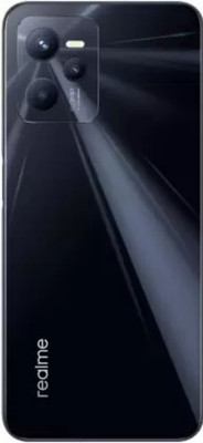 SRaccessories Realme C35 With Camera Leans Back Panel(Glowing Black)