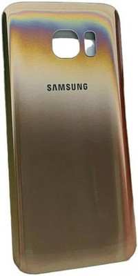 SRaccessories Samsung S7 Edge Back Panel(Gold)