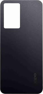 Docile Oppo A57 New Back Glass Back Door Panel Back Panel(Black)