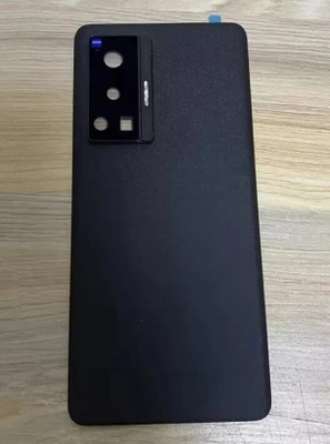 Sparevilla VIVO X70 PRO 5G Back Door Glass Replacement Mobile Back Panel(Black)
