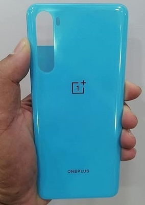LEISURELIC ONEPLUS (GLASS) WITH PROPER LOGO Back Panel(MARBLE BLUE)