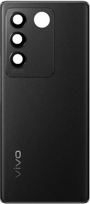 Srewingt Vivo V27 Pro(Glass) Back Panel(Noble Black)