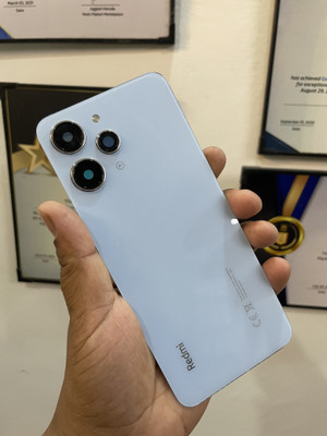 Flipkart SmartBuy REDMI 12 (4G) with Camera Lens Back Panel(Pastel Blue)