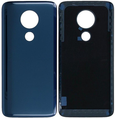 KezeMize Motorola Moto G7 Power (Best Quality)(With Proper Logo) Back Panel(Marine Blue)