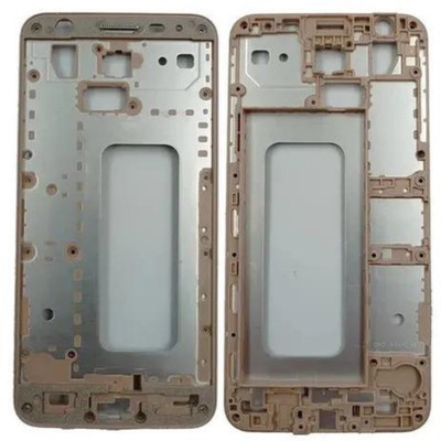 Sandreezz Samsung Galaxy J5 Prime (LCD Frame Middle Chassis) Front Panel(Gold)