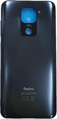 SPAREWARE Red mi Xiaomi Mi Redmi Note 9-Black Back Panel(Black)