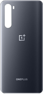 KezeMize OnePlus Nord (Glass)(Best Quality)(With Proper Logo) Back Panel(Grey)