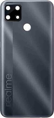 SPAREASP Realme C25 (With Proper Logo) Grey Back Panel(Grey)