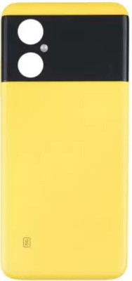 SRaccessories POCO M4 ( 5G ) Back Panel(Yellow)