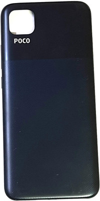 RODIAN XIAOMI POCO C3 (MATTE BLACK) Back Panel(MATTE BLACK)