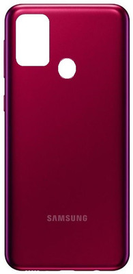 Sandreezz Samsung Galaxy M31 (with Proper Logo) Back Panel(Red)