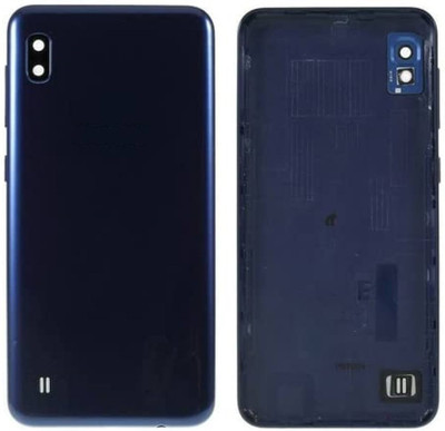 imbi Samsung Galaxy A10 Mobile Phone Panel Power And Volume Button Camera Glass Back Panel(Blue)