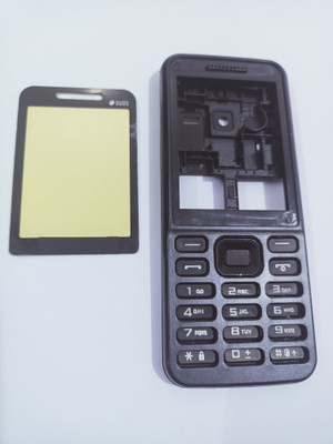 HS Enterprises SAMSUNG B360E SAMSUNG B360E BODY Full Panel(BLACK)