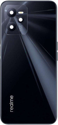 BK PRIMUM QULITY Realme C35(full back panal)( propar logo)propar fiting Full Panel(Black)