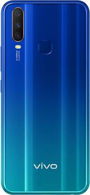 Flipkart SmartBuy Vivo Y15 Back Panel(Blue)