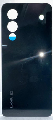 KezeMize Lava Storm 5G (Glass)(Best Quality)(With Proper Logo) Back Panel(Black)