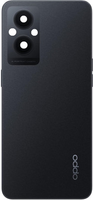 Sandreezz Oppo F21 Pro 5G (With Middle Ring Camera Lens & Side Volume Power Buttons) Full Panel(Cosmic Black)