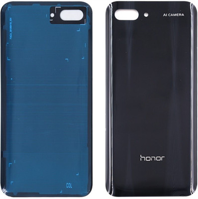 Kraze4blaze Honor 10 (Best Quality)(With Proper Logo)(Glass) Back Panel(Midnight Black)
