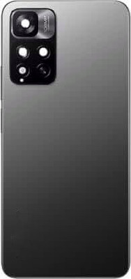 SPAREASP Xiaomi Redmi 11i (WIth Camera Lens) Black Back Panel(Black)